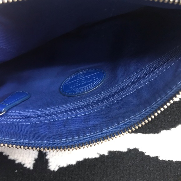 Fossil Sapphire Riley Mini Leather Crossbody Bag - Picture 6 of 12